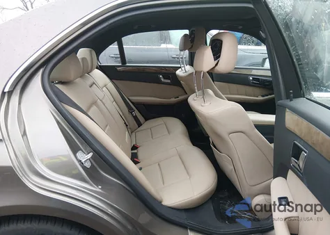 2011 Mercedes-Benz E 350 4Matic из США, поврежденный, VIN WDDHF8HB0BA264974